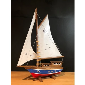Çiko Toys Yelkenli Ahşap Gemi Maketi