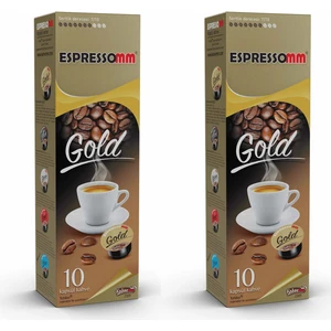 Espressomm® Gold Kapsül Kahve 20'li  Tchıbo Cafissimo® Uyumlu*