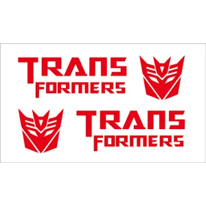Sticker Fabrikası Transformers Araba Aynası Sticker 00762