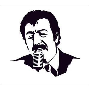 Sticker Fabrikası Müslüm Gürses Müslüm Baba Sticker 00760