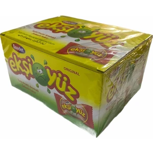 Ekşiyüz Tutti Frutti Aromalı Şekerli Sakız 100 'lü