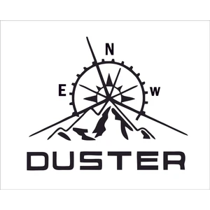 Sticker Fabrikası Off Road Duster 4x4 Offroad Sticker 00873