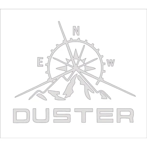 Sticker Fabrikası Off Road Duster 4x4 Offroad Sticker 00873