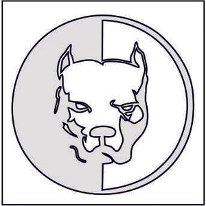 Sticker Fabrikası Pitbull Köpek Sticker 00998