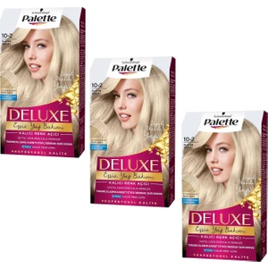 Deluxe Saç Boyası Platin Sarısı 10-2 3 Adet