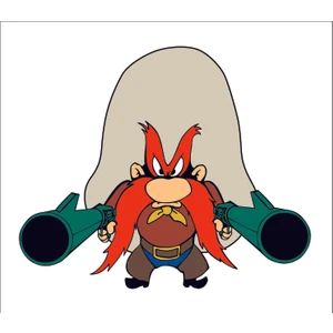 Sticker Fabrikası Yosemite Sam Sticker 00819