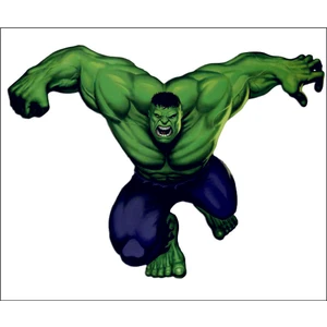 Sticker Fabrikası Hulk Yeşil Dev Bruce Banner Sticker 00832