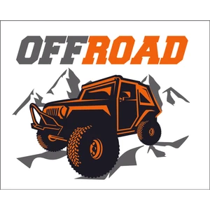 Sticker Fabrikası 4x4 Off Road Offroad Araç Pickup Sticker 00853