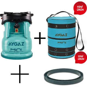 Mini Ocak Ekstra + Mini Tüp + Mini Çanta + Mini Altlık