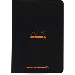 Classic A5 Noktalı Defter Siyah Kapak 48 Yaprak