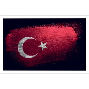 Sticker Fabrikası Türk Bayrağı Ay Yıldız Sticker 00935