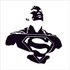 Sticker Fabrikası Süpermen Superman Clark Kent Sticker 00939