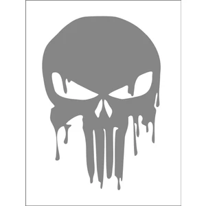 Sticker Fabrikası Punisher Kurukafa Kuru Kafa Sticker 00954
