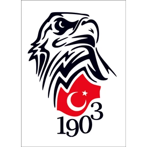 Sticker Fabrikası Kara Kartal Beşiktaş 1903 Sticker 00966
