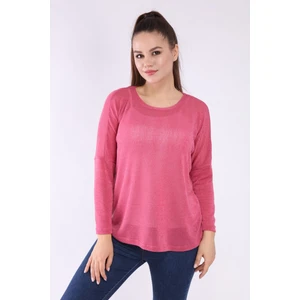 Kadın Lacivert Uzun Kol T-Shirt