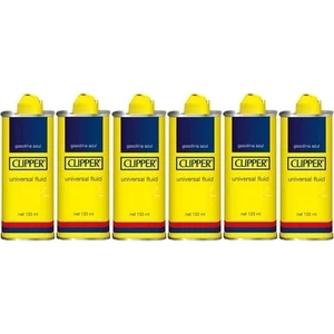 Clipper Çakmak Benzini 133 ml 6 Adet