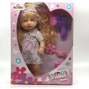 Senoş Bebek Aksesuarlı Sarışın