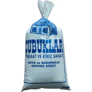 Sönmüş Kireç 1 Paket 4 kg Boya ve Badanalık Kaymak Kireç Badana Kireci Kaymak Sönmüş Badana Kireci
