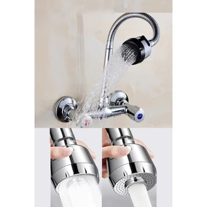 Oynar Başlıklı Tasarruflu Spiral Musluk Başlığı