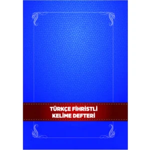 Defter Kelime Fihristi Türkçe Karatay Yayınevi