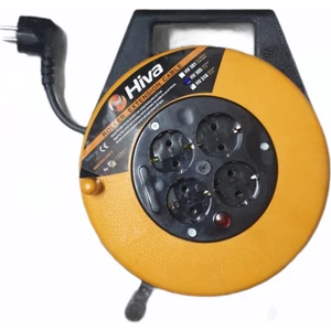 Asafyapımarket 10 Metre Makaralı Kablo Mini