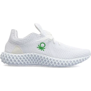 Benetton® | BN-30008 - 3570 Beyaz - Erkek Spor Ayakakbı