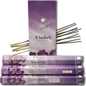 Bazaar 4 Flute Incense Sticks Violet Menekşe 20 Adet Çubuk Tütsü