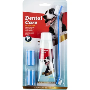 Lion Pet Köpek Diş Macunu Fırça Seti  95 gr