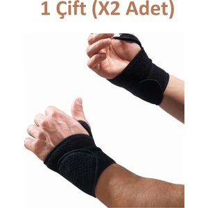 Dr. Cornell 1 Çift  (2 Adet) Deluxe Neopren Dura Strong Ayarlanabilir Parmaklı Profesyonel El BILEKLIĞI832566401314
