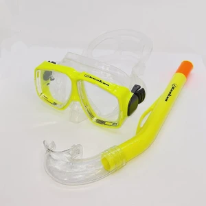 Maske Şnorkel Set M366/SN67 Sarı