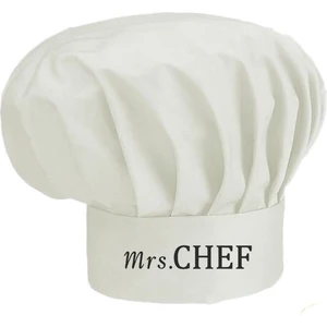 Mrs.chef Nakış Işlemeli Mantar Kep Aşçı Şef Şapkası
