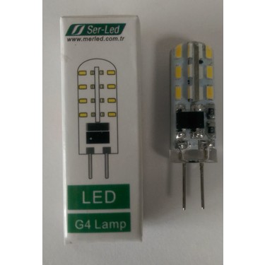 Ser Serled 2.5 W Volt G4 LED Kapsül Ampul Sarı Işık Fiyatı