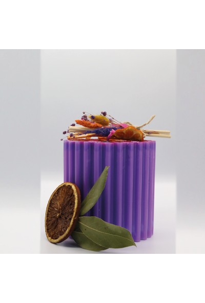 Artarchi Candles Lavanta Kokulu Konsept Mum & Lavender Scented Concept Candle 910 gr