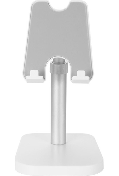 Kingma Yükseklik Ayarlı Telefon Tutucu Stand Beyaz
