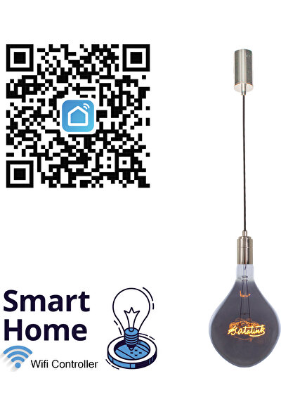 Heka Smart Home Ampul Avize (Vav Figürlü) Sarkıt