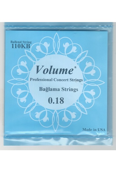 Volume 110KB Takım Tel Bağlama Teli 018