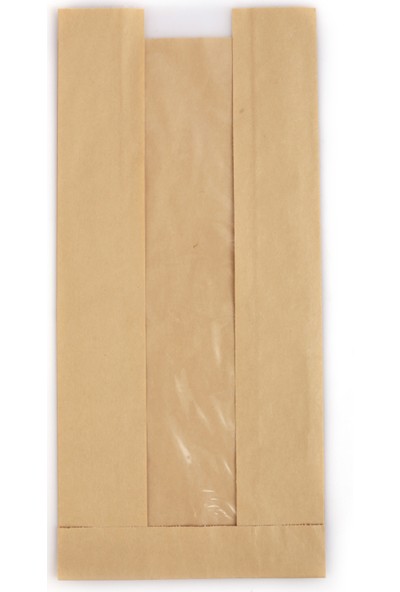 Anadolu Kağıtçılık Pencereli Şamua 40 G Kraft Kese Kağıdı 15 x 33 cm 10 kg 1440 Adet