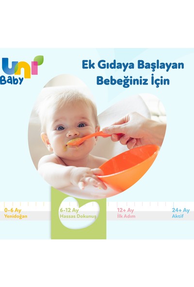 Uni Baby Hassas Dokunuş Islak Mendil 12'li 624 Yaprak