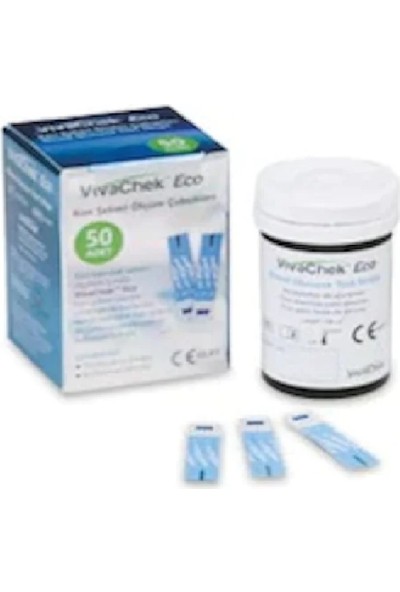 Vivachek Kan Şekeriölçüm Stribi X1 Kutu (50 Ölçüm)