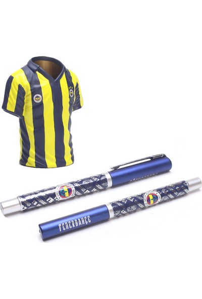 Fenerbahçe Lisanslı Forma Kalemlik Set Ahşap Kutulu