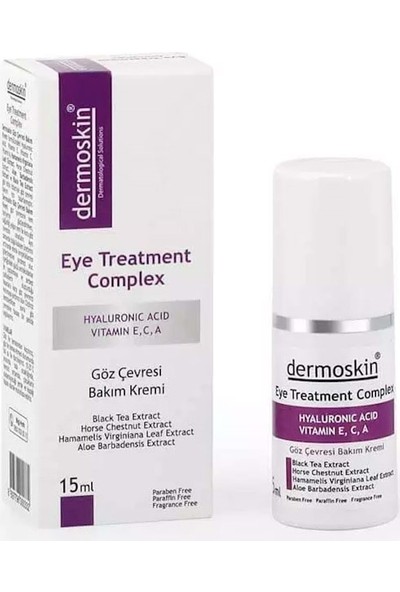 Dermoskin Eye Treatment Complex Göz Çevresi Bakım Kremi 15 ml