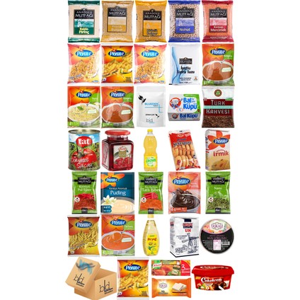 Kurban Kumanya Yardım Erzak Kolisi 34 Parça 9 Nolu Paket