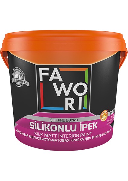 Silikonlu Ipek Iç Cephe Boyası 7.5 Lt
