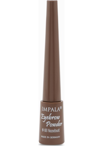 Kaş Pudrası - Eyebrow Powder No: 3 Hazel Nut