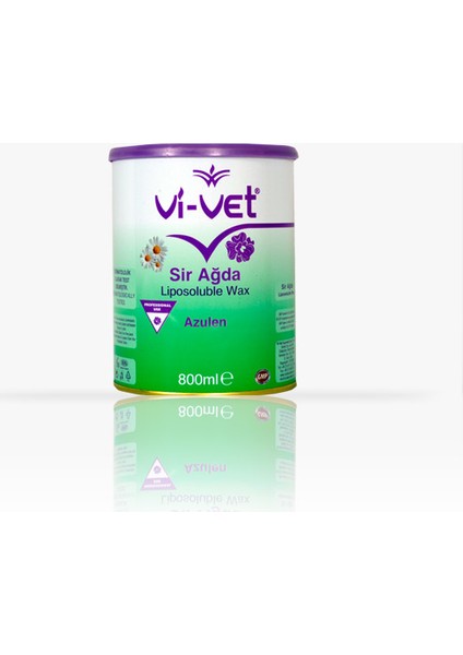 Vivol 800ML Ağda Isıtıcı Makine + Vivet Azulen Konserve Ağda 800ML+ Nora Tüy Dökücü+ Ağda Seti 6 Prç