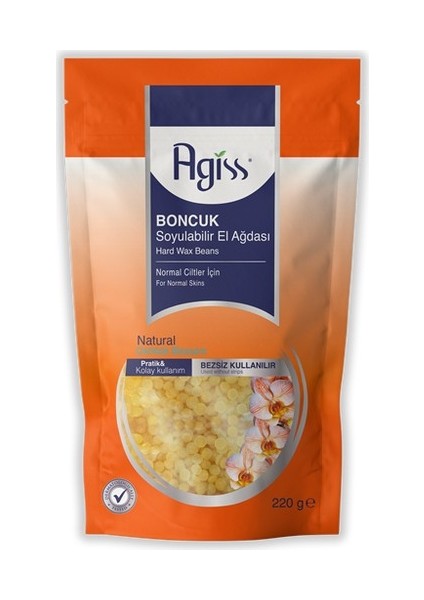 Vivol 800ML Ağda Isıtıcı Makine + Agiss Naturel Inci Boncuk Ağda 220GR+ Nora Tüy Dökücü+ Ağda Seti 6 Prç
