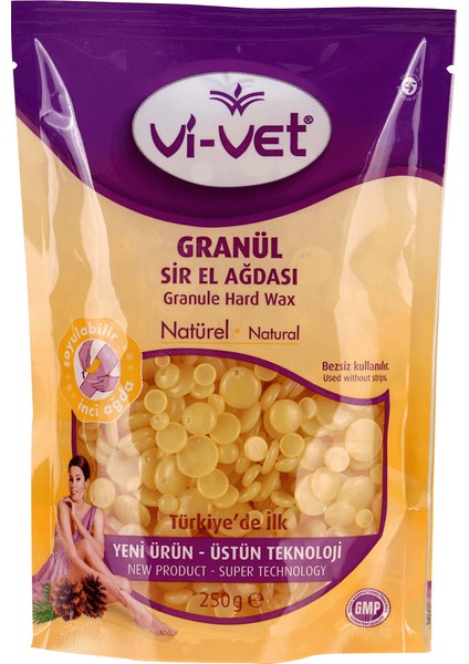 Vivol 800ML Ağda Isıtıcı Makine + Vivet Naturel Inci Boncuk Ağda 250GR+ Nora Tüy Dökücü+ Ağda Seti 7 Prç