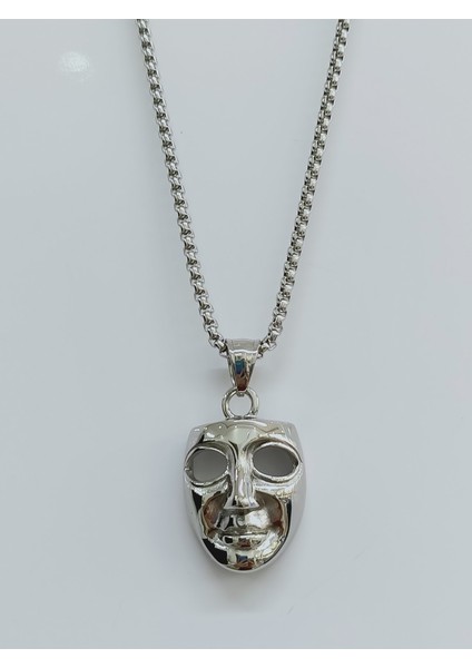 Çelik Mask Kolye
