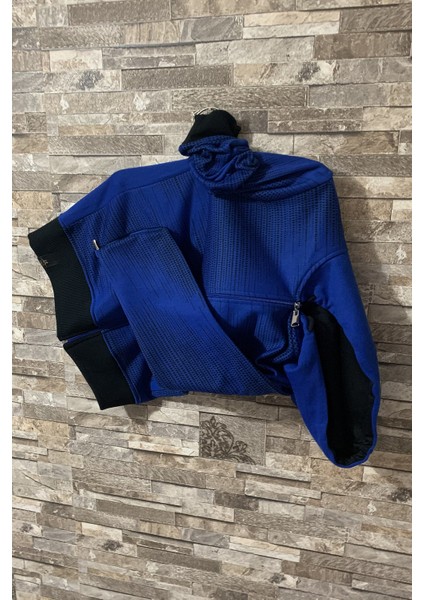 Çocuk Saks Siyah Baskılı Fermuarlı Cepli Kapşonlu Günlük Dört Mevsim Sweatshirt modelleri