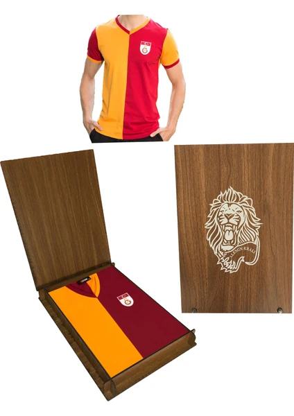 GS Store  Galatasaray Forma Metin Oktay Ahşap Aslan Kutulu